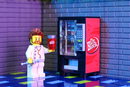 Dr. Block Soda Vending Machine made using LEGO parts