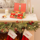 Nutcracker Ornament Chocolate Gift Box | Edible Chocolate Christmas Tree Ornaments | Bonnie & Pop