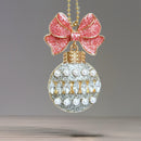 Baby Bow Christmas Charm - Tumbler Handle Charm