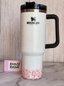 CLEAR Christmas Cookies Tumbler Boot -fits 20-40oz New!