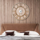 16-20 Inch Silent Wall Clock with Roman Numerals