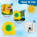 480W Bounce House Blower with Handle and Ground Stakes