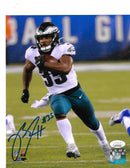 Boston Scott in Action v. NY Giants Philadelphia Eagles Autographed 11" x 14" Football Photo