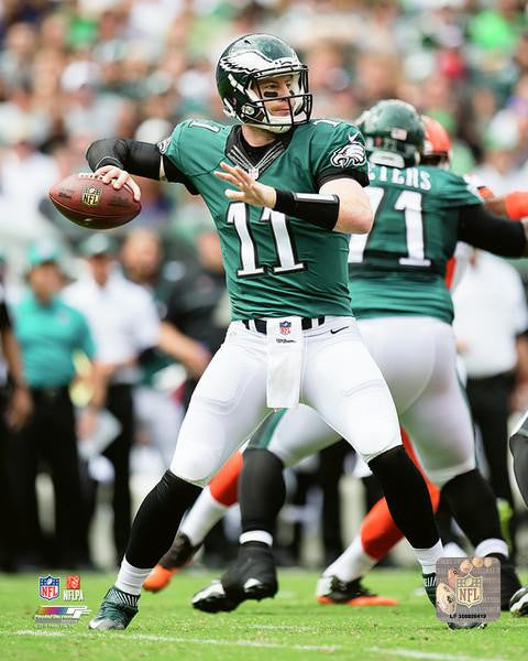 Carson Wentz First Career Win Philadelphia Eagles 16