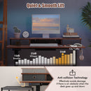 48 Inch x 24 Inch Height Adjustable Electric Standing Desk with 2 Drawers