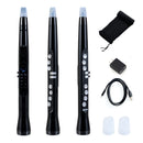 Electronic Wind Instrument Synthesizer Rechargeable Digital Saxophone-Black