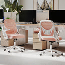 Set of 2 Rubber Wood Dining Room Chairs with Comfortable Backrest