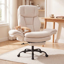 Big and Tall Office Chair with Retractable Footrest 500 lbs