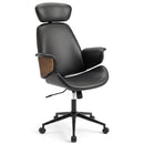Ergonomic Office Chair with Headrest Adjustable Height for Home Office and Study