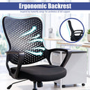 Ergonomic Office Chair Height Adjustable Computer Desk Chair with Breathable Butterfly Back