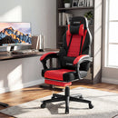 Ergonomic Video Game Chair with Headrest and Reclining Backrest