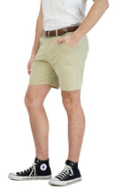 Everyday Stretch Shorts with a Comfortable Built-In Liner - Business Casual Style- Khaki