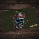 Butterflies Skull Playmat