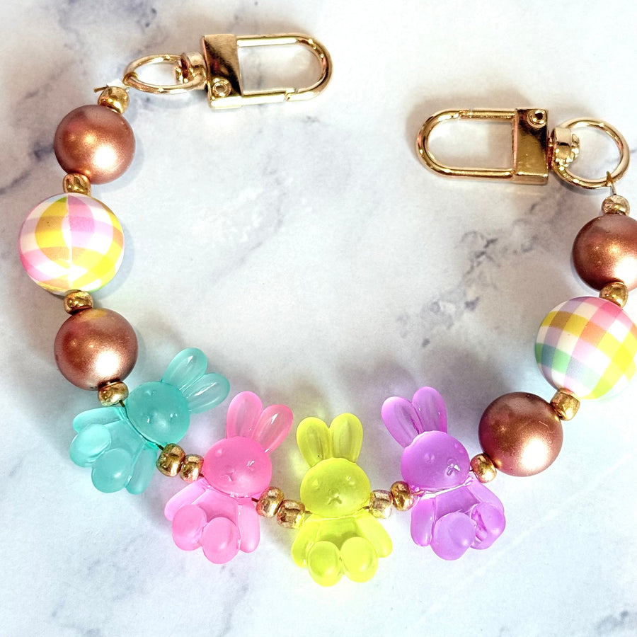 Pastel Peeps Deluxe Tumbler Charm Necklace