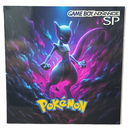 Modded Mewtwo Gameboy Advance SP Console