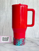 FESTIVE WAFFLE Tumbler Boot -fits 20-40oz New!