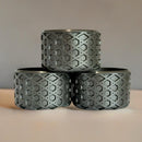 Onyx Shimmer Metallic Waffle Tumbler Boot -Fall fits 20-40oz