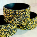 Black & Gold Druzy BLING Boot
