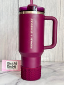 CRANBERRY MACRAME Tumbler Boot