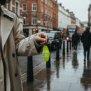 FBI Female Brat Initiative Motel Style Keychain in Green