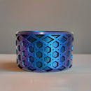 Blue Metallic WAFFLE Tumbler Boot