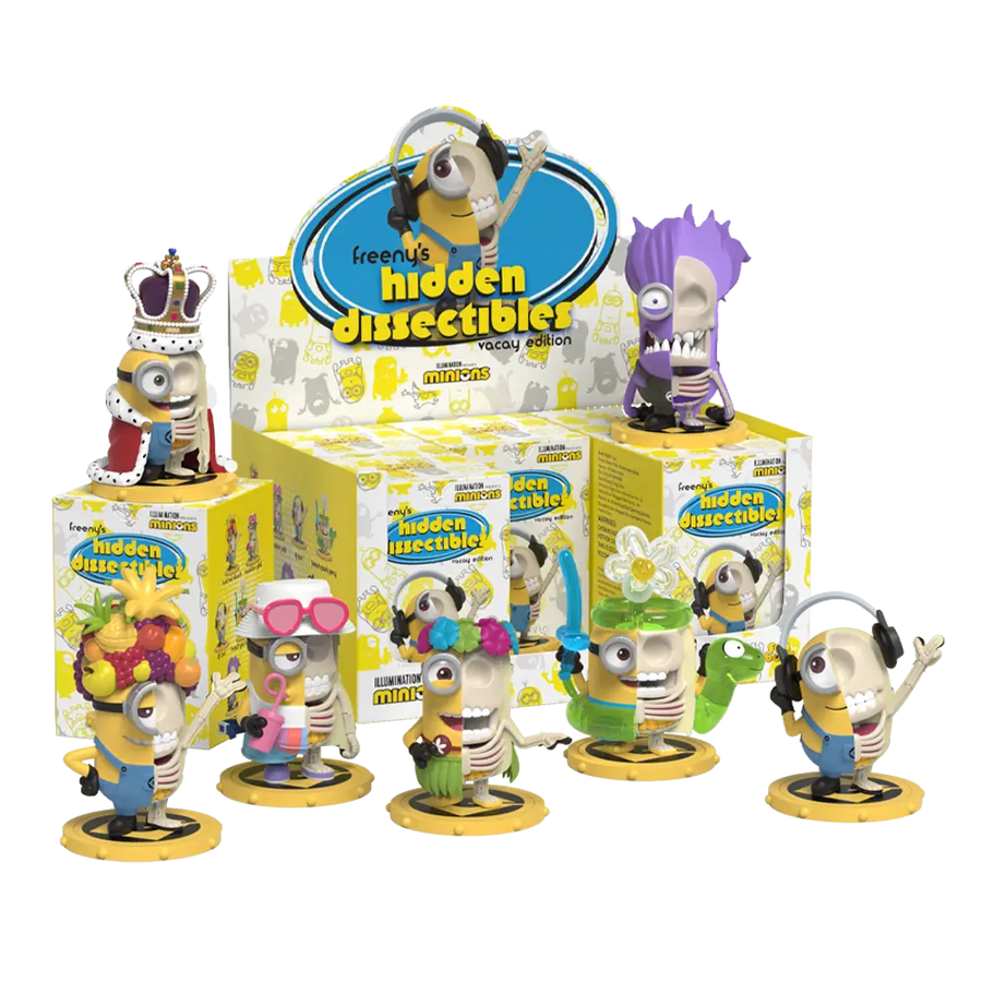 Freeny's Hidden Dissectibles Minions Series 01 - Vacay Edition Blind Box (1 Blind Box)