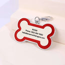 Personalized Bone-Shaped Dog ID Tag