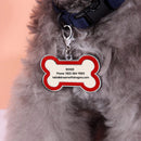 Personalized Bone-Shaped Dog ID Tag