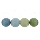 Facial Konjac Sponges in Beach Ombre Tube Pack | Giftable Skincare Beauty Kit Set