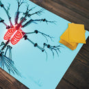 Heart Skeletal Tree Playmat