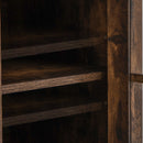 Fireplace TV Stand for TVs Up to 65 Inch with Side Cabinets and Remote Control