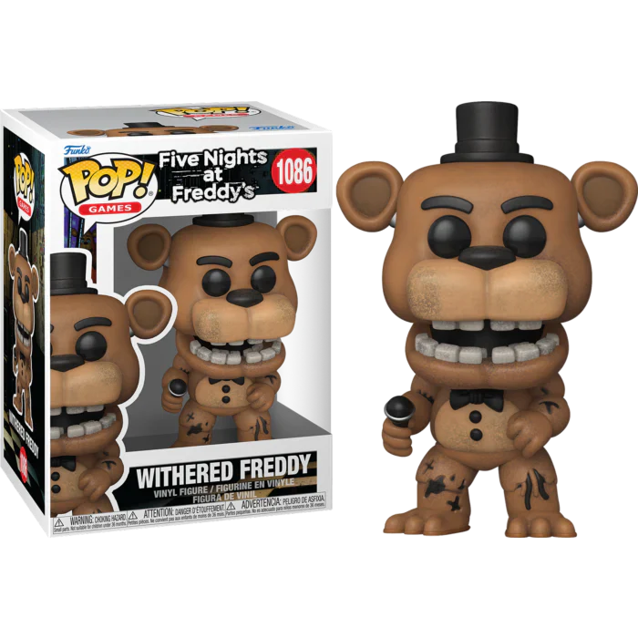 Five Nights at Freddy's Withered Freddy Funko Pop! #1086