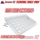 Floating Shelf for Funko Pop! Movie Moments 10W x 5.75D Movie Scene | Box Display Wall Mount | Includes mounting screws