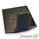 Floating Shelf for Pop! Football NFL Funko Pops | Square base fits grass base