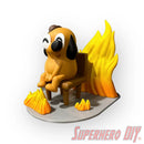 Floating Shelf for YouTooz figures | Wall Mounted Display Stand | Includes mounting strips