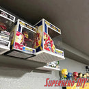Floating Shelves for Funko Pop! DELUXE Box or Super 6-INCH fits 6.5W X 5.5D | Fits Soft Plastic Box Cases/Protectors