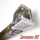 Floating Shelves for Funko Pop! DELUXE Box or Super 6-INCH fits 6.5W X 5.5D | Fits Soft Plastic Box Cases/Protectors