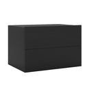 Wall Mounted Floating Nightstand with 2 Drawers