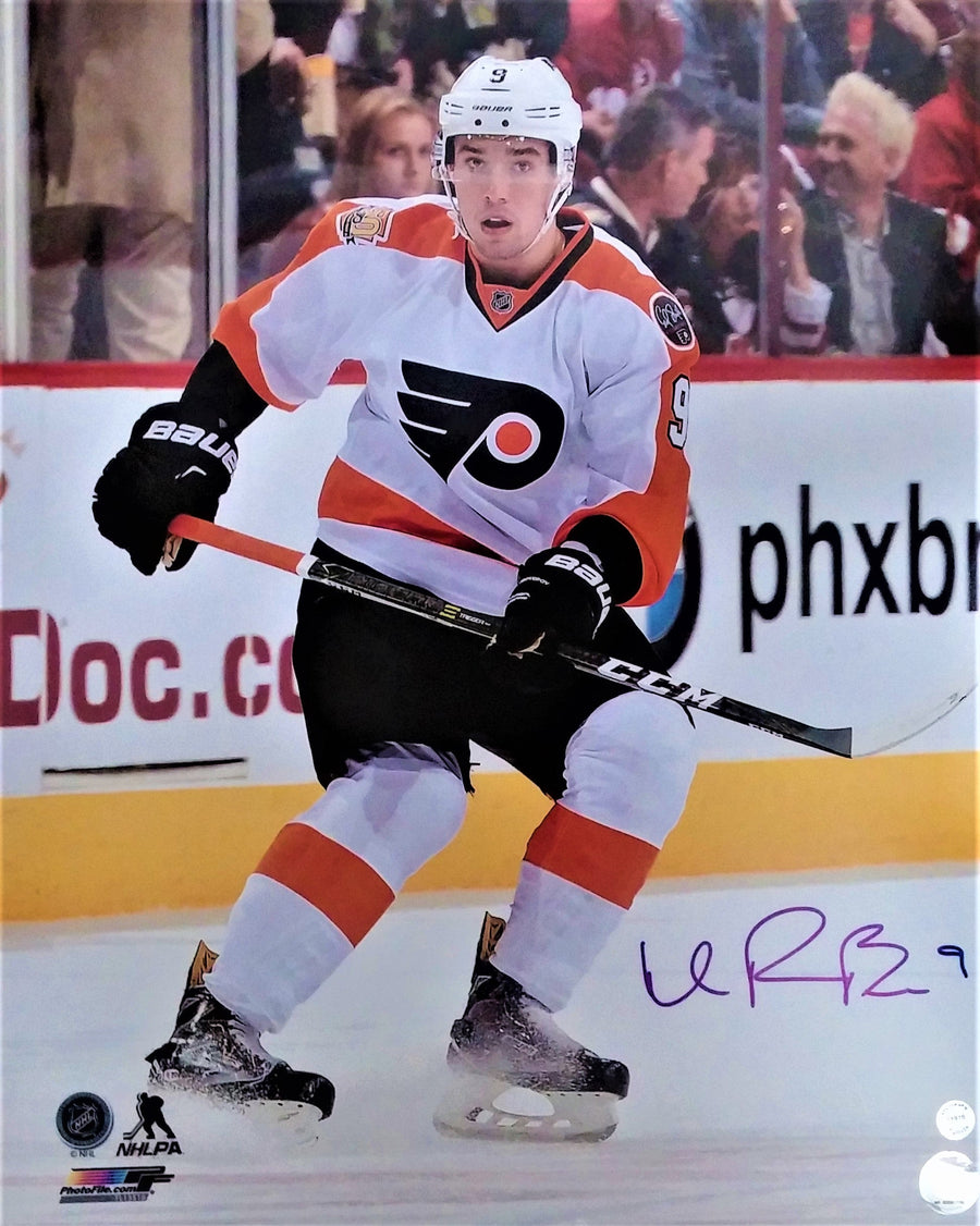 Ivan Provorov Skating Autographed Philadelphia Flyers 16