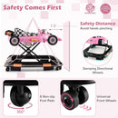 Convertible Baby Walker with 3 Adjustable Height Settings