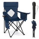 Folding Camping Chair with Mesh Back and Carrying Bag