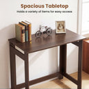 Folding Console Table with Space-Saving Design