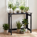 Folding Console Table with Space-Saving Design