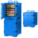 81 Quart Capacity End-loading Insulated Food Pan Carrier with Handles
