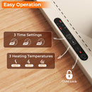 Food Warming Mat Rollable and Portable Electric Warming Tray with Fasting Heating
