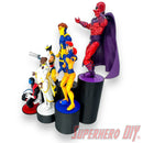 Foot Stand 6-Level Display Riser for 6 inch or 7 inch action figures, display stand fits McFarlane, Marvel Legends 1:12 scale