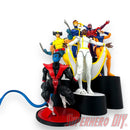 Foot Stand 6-Level Display Riser for 6 inch or 7 inch action figures, display stand fits McFarlane, Marvel Legends 1:12 scale