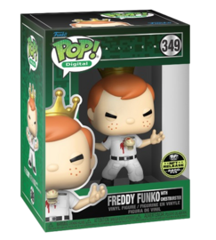 PREORDER (Estimated Arrival Q2 2025) Pop! Digital: Alien Series a - LE2400 Freddy Funko with Chestburster (NFT Royalty)