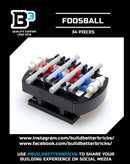 Foosball Table B3 Customs Arcade Building made using LEGO parts