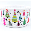 WHITE CHRISTMAS TREES Tumbler Boot -fits 20-40oz NEW! pink white